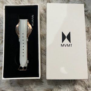 Teal & Rose Gold MVMT Watch